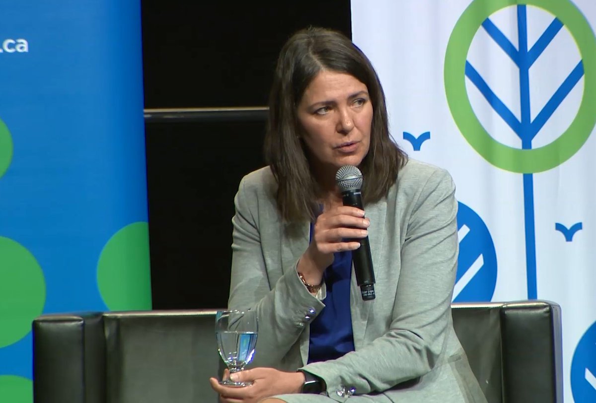 WesternStd's tweet photo. LEAKED | "Look, you can't have it both ways. Either we have freedom or we close down children's palliative care. Albertans want freedom, and parents are just going to have to deal."

Danielle Smith makes heated comments in leaked audio from emergency caucus meeting on Sunday. https://t.co/G1YL42Yqti