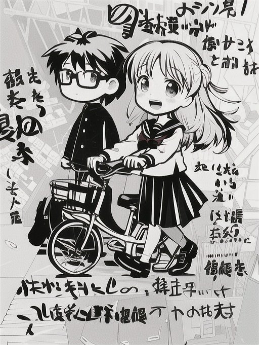 こういう線がクッキリしてる絵は、AIさんも拾いやすいのかも。
元は自分の絵なのに、
お客さんからもらったファンレターみたいだ。
すげぇ面白い。
しかし、どのこういちクンも ボーッとしてんな(^_^;)