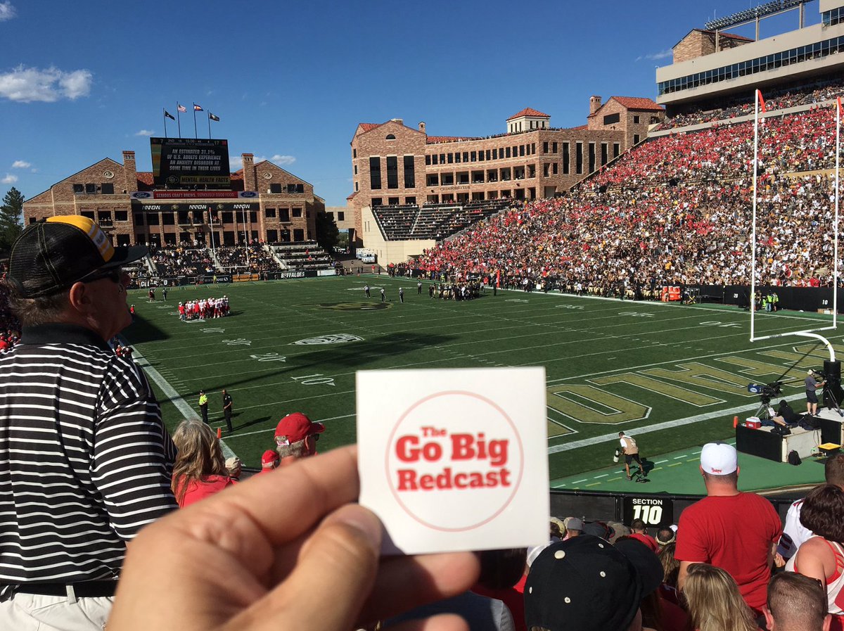 GoBigRedCast's tweet photo. @HuskGuys GBR! #CURedOut https://t.co/RfvQqk5hRP