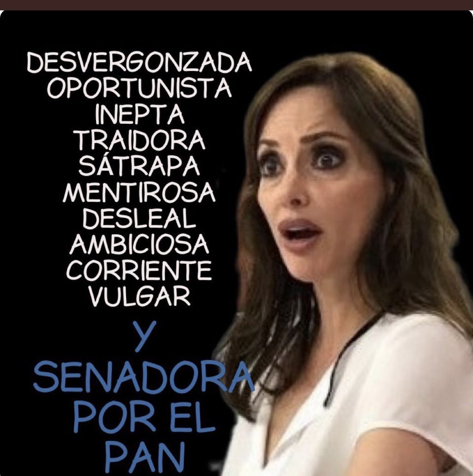 AraCoGui1's tweet photo. @LillyTellez Esta vieja  es la “Loca del Senado” y se la semana  todos https://t.co/SwWjpmxeBH