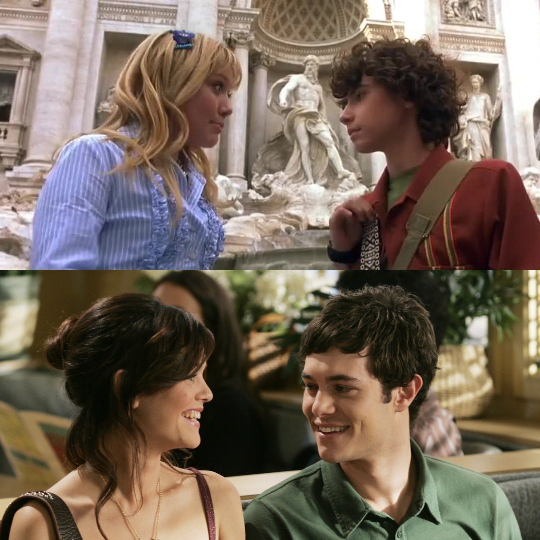 NoMoreLateFees's tweet photo. Is it just us or do these couples give off the same vibes? #LizzieMcguire #TheOC #SethandSummer https://t.co/R7IvDd2Y9p