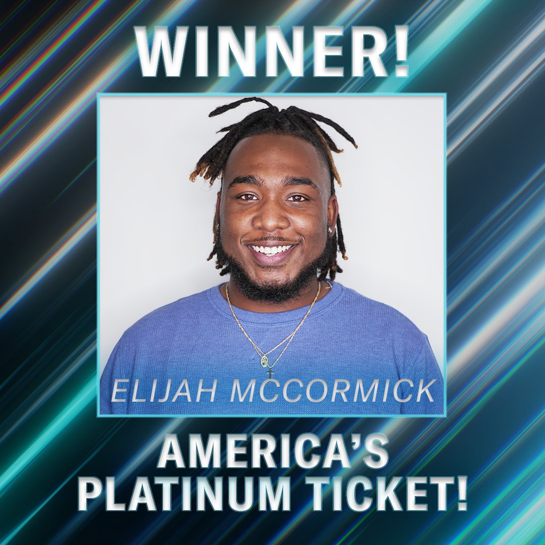 American Idol on Twitter "Congratulations to America's Platinum Ticket