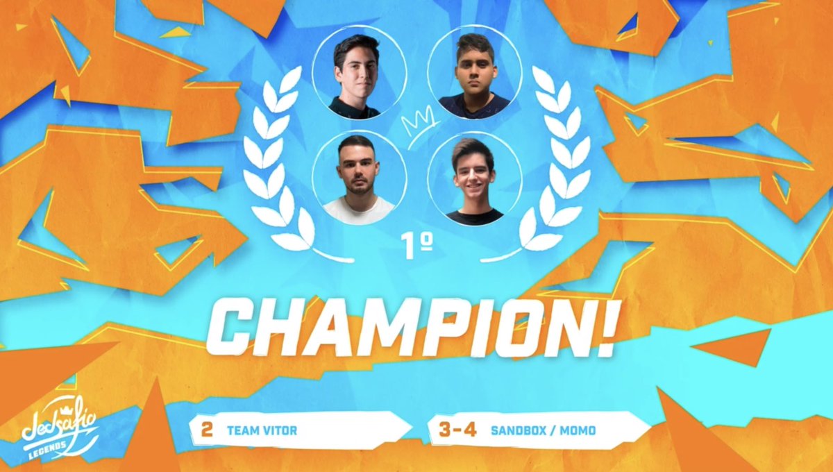 Pompeyo4CR's tweet photo. CAMPEONES DEL DEDSAFIO!!!!!!
EQUIPAZO 🐐🥇 @Betfas @xAleeCR @AsafJfl @arata_CR @GameZSaver @Kaori_cr https://t.co/a9ezZRmfvm