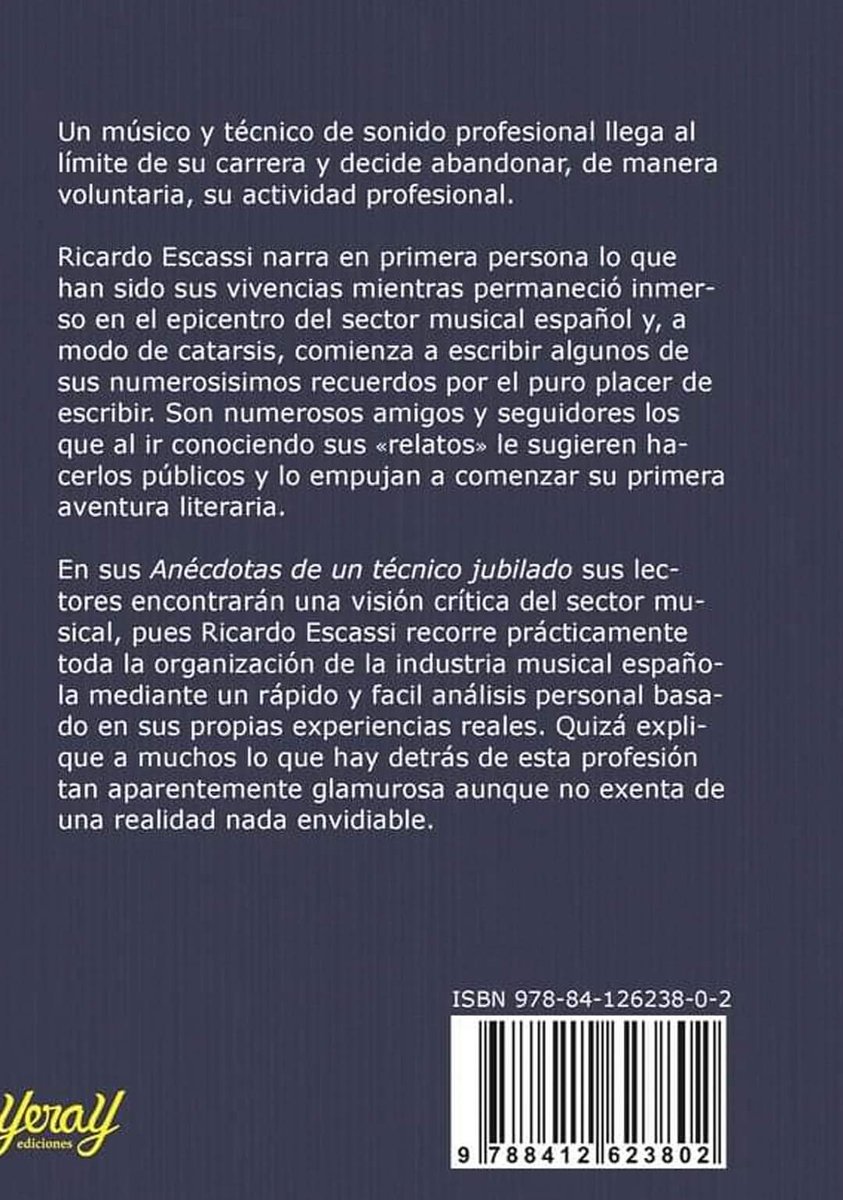 EdicionesYeray's tweet photo. Muy pronto...
#novedadeseditoriales #ricardoescassi #ricardorocksoul #yerayediciones #movidamadrileña #lamovida #glutamatoyeye #musicadelos80y90 #musicaenespaña https://t.co/I4sqOIEK68