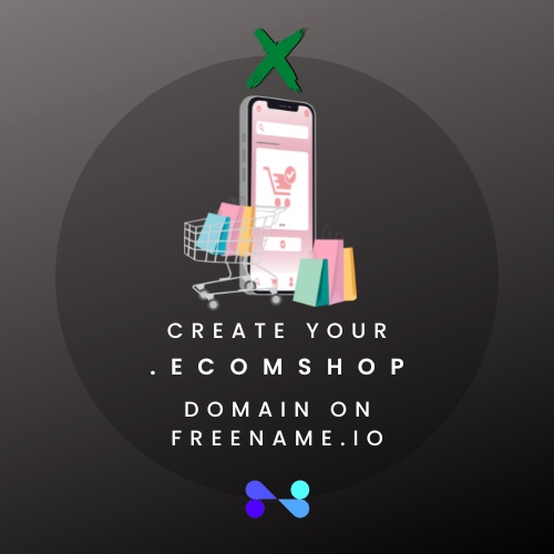 habibivc's tweet photo. Create your .ecomshop domain on @freenameio #fnfam #freename #web3 #domains #web3domains 🚀 #ecom #ecomshop #dropshipping #fba https://t.co/686g8SrrU4
