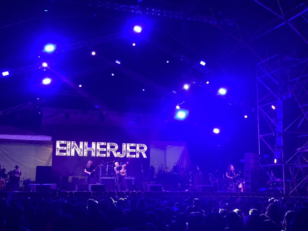 themetaltower's tweet photo. #EINHERJER en el escenario #Trve del #HellAndHeavenOpenAir 🔥 #HH22 #HellAndHeavenMetalFest https://t.co/DwRIkgSJqC