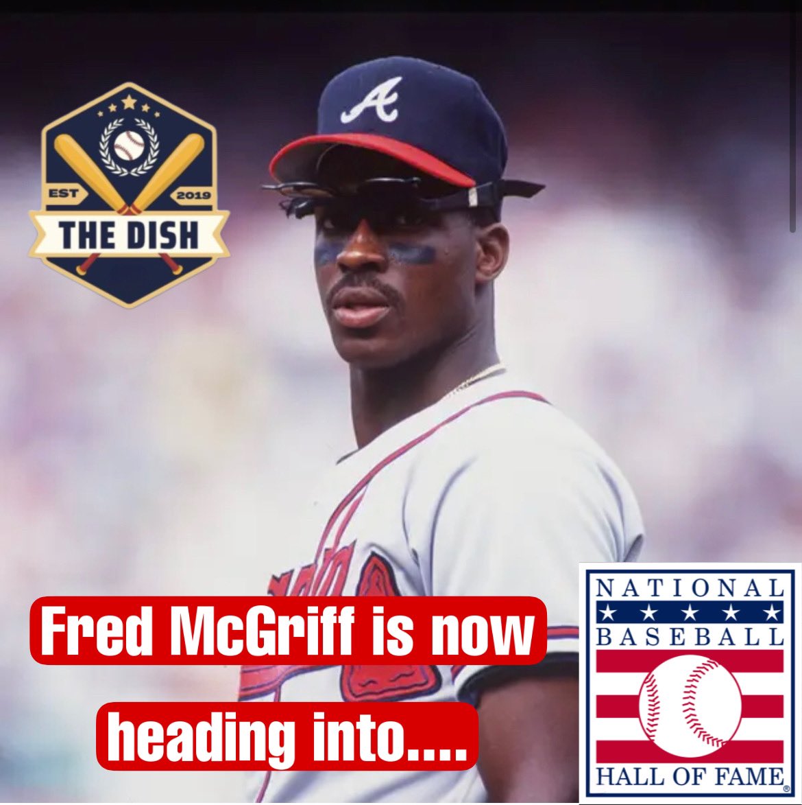 TheDishSCEN's tweet photo. About time he gets in @baseballhall …Well deserved!! #fredmcgriff #baseball #baseballislife #mlb #baseballislife https://t.co/1W2NLg1ilc