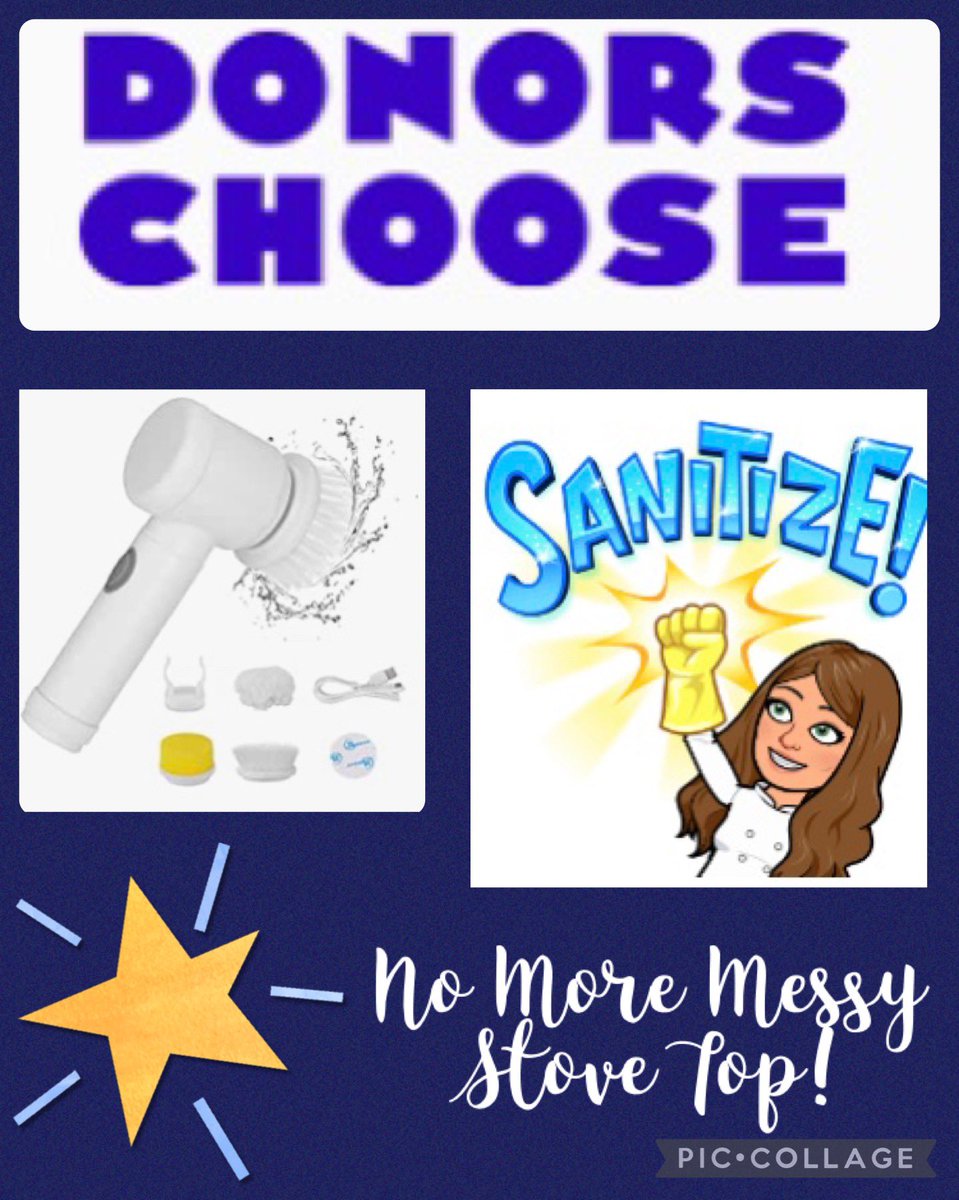 TeacherShellyD's tweet photo. @Kenneth05573211 @DonorsChoose @Twitter $65 helps keep our culinary classroom clean after 200 students cook each week, https://t.co/8lcUOGvbng #Donorschoose #teachertwitter #BetterTogether #kindnesswithMarcus https://t.co/tKxOOqetwz