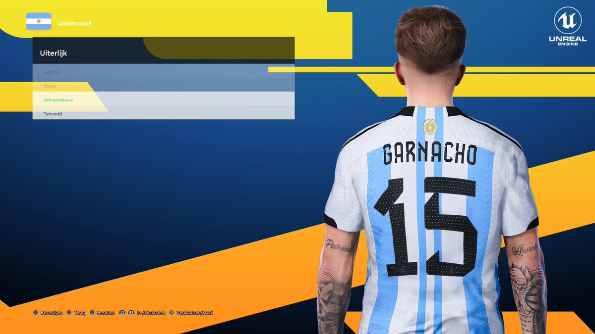 DEANDREVIL03081's tweet photo. https://t.co/z8ZNAmyhJj 

#eFootball2023 @playeFootball #eFootball2022 #eFootball #PES2022 #eFootballPES2021 #PES2021 #PES #SeasonUpdate 

PES 2021 Alejandro Garnacho Whitt Tattoo #04.12.22 by Nicky Reuvers https://t.co/f1F6dVU3x6