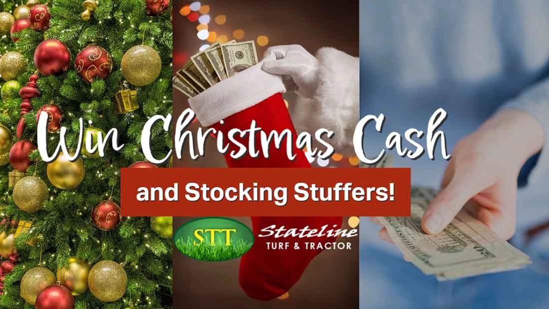 95.3 The Rebel and Stateline Turf and Tractor invite you to win over $1000 in Cash and Stocking Stuffers from Stateline Turf and Tractor.  To win, listen to John Fox on weekday mornings and Steve Conley on weekday afternoons.  

mississippicountry.com/contests
