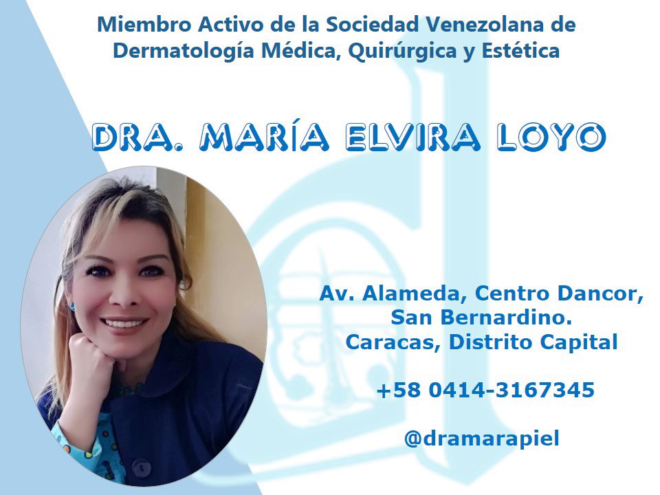 svderma's tweet photo. Conoce los dermatólogos certificados de tu zona. Miembro de la Sociedad Venezolana de Dermatologia Médica, Quirúrgica y Estética del Distrito Federal (Gran Caracas #dermatologo #caracas #distritofederal https://t.co/aGwl9Ea8e9