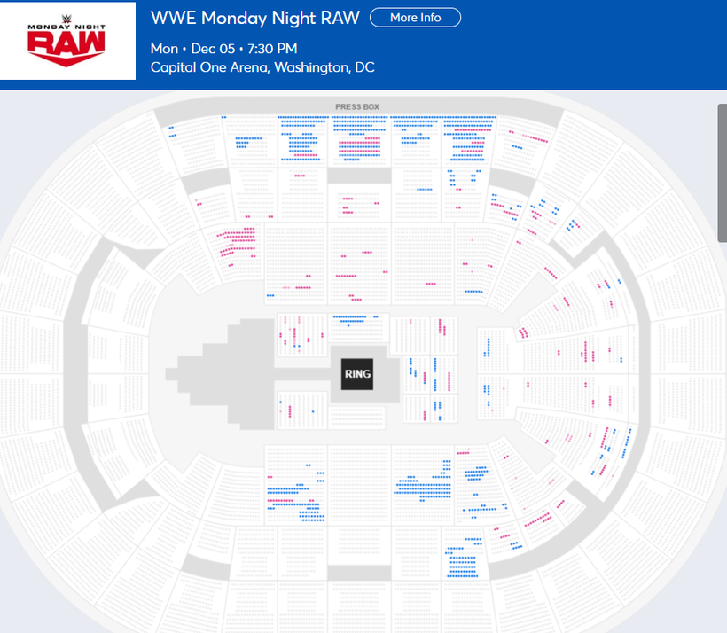 Seating Charts  Capital One Arena