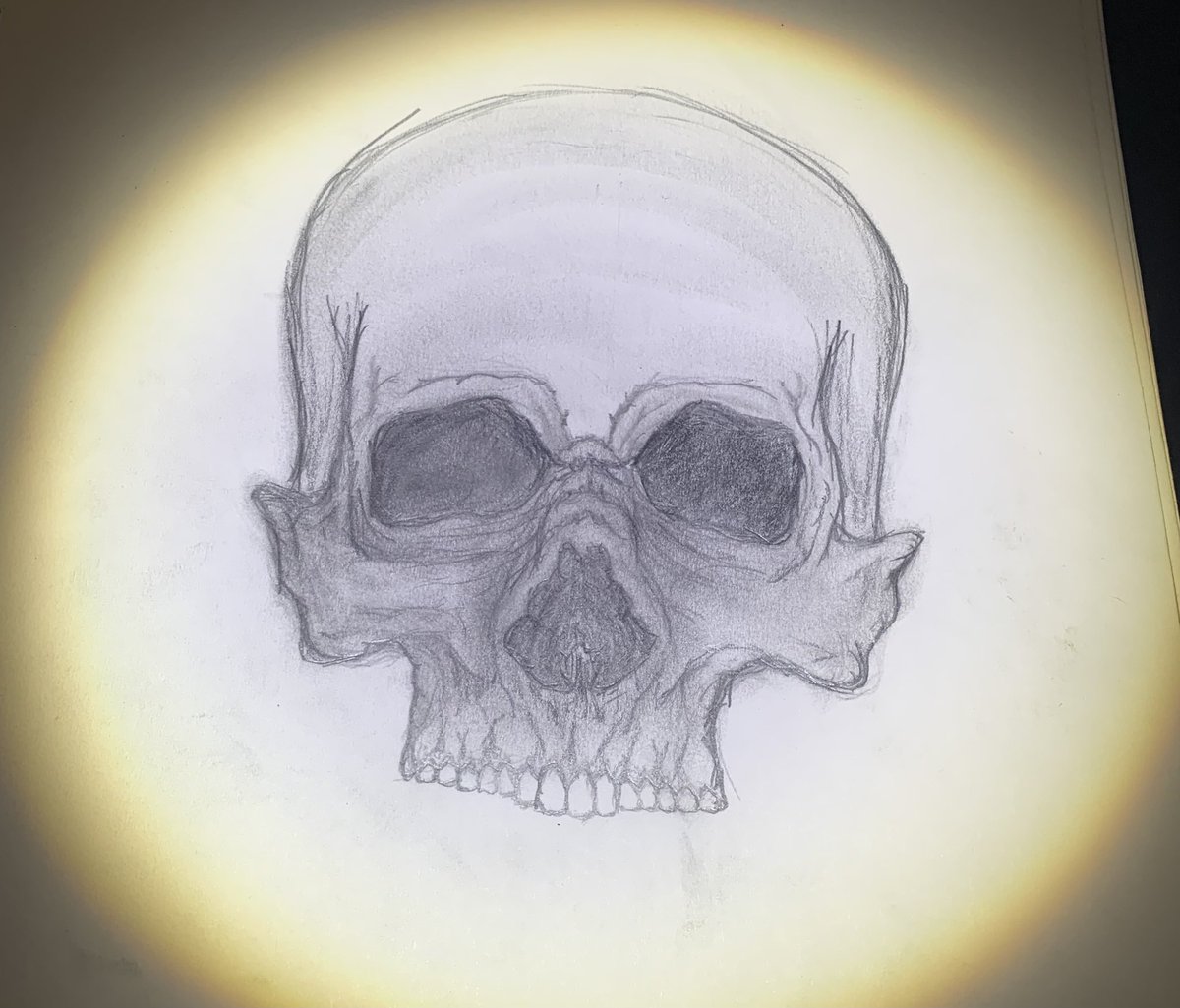 bmo391's tweet photo. #sketch #Pencildrawing #darkart #skull https://t.co/rtmLGalPHs