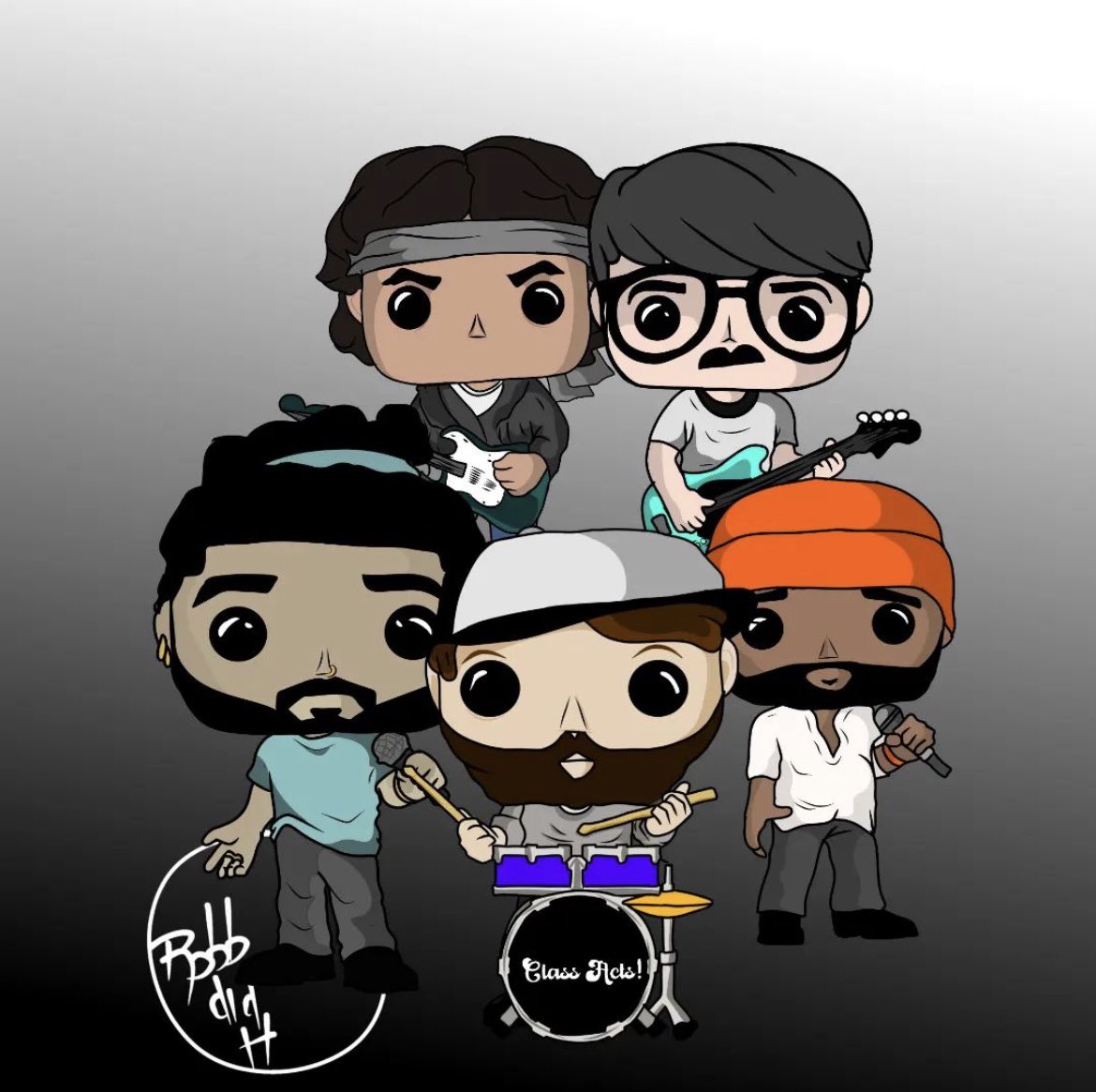 We’ve been Funko Pop-ified! Thank you @blame_it_on_robb!!🙏