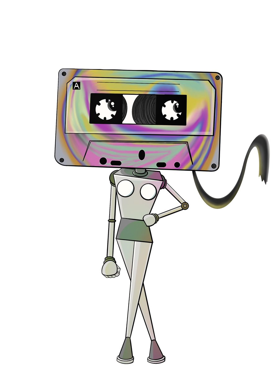 CassieBoT 🤖 #recordtape #recording #record #nft #NFTs #NFTGiveaways #NFTshill #NFTsales #NFTartwork #NFTCommmunity #NFTProject #NFTMarketplace #nftart #NFTGiveway #NFTartist #NFTdrops #NFTFam #nftphotography #nftcollectors #robots #Like #LikeForLikes #FolloForFolloBack #Bot