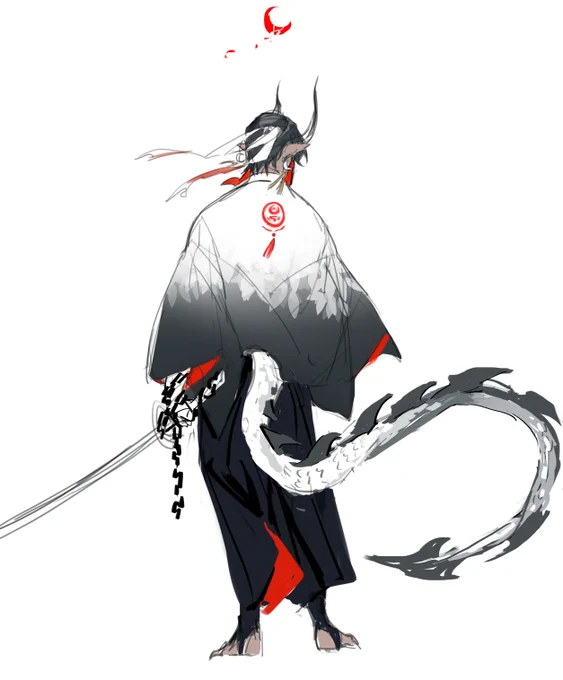 Been going through some old art and I wanna bring this concept back for this dude #oc 