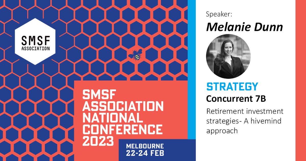 Join us in Feb at the <a href="/SMSFassoc/">SMSF Association</a> Association national conference. Melanie is speaking on the important topic of 'Retirement investment strategies. View the program and register here: smsfassociation.com/conference
#nationalconference #accurium #NC2023
