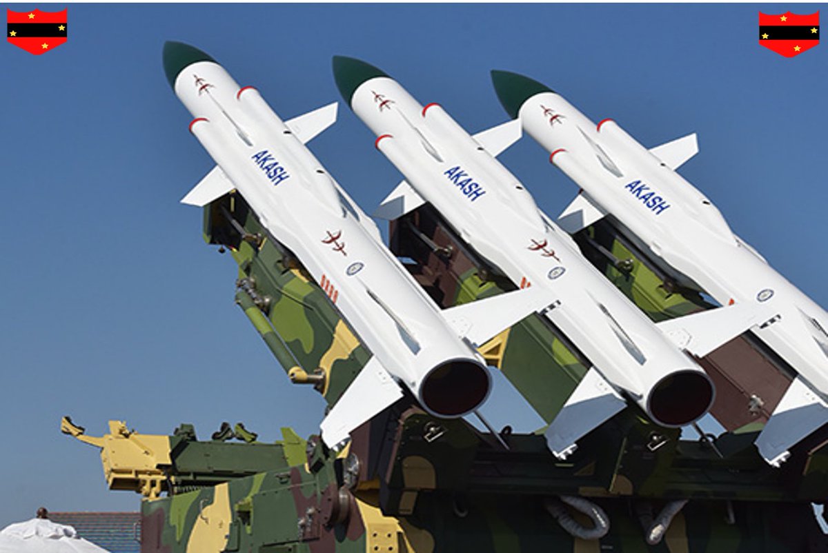 Akash SAM Instead of the 60kg conventional warhead, Akash missile can also  carry a 60kg nuclear warhead in Ballistic Missile Defence (#BMD) role from  short range nuclear tipped Missiles. Although this configuration