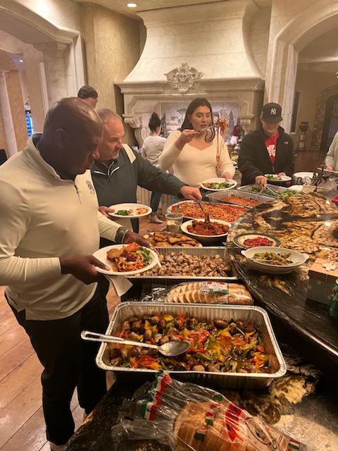 StantonRamil's tweet photo. Thank you to Coach Tucker, Kap, and Johnson for coming in this weekend! Really appreciate you spending time with the family and friends! Go GREEN! https://t.co/pLDVAyvLwk