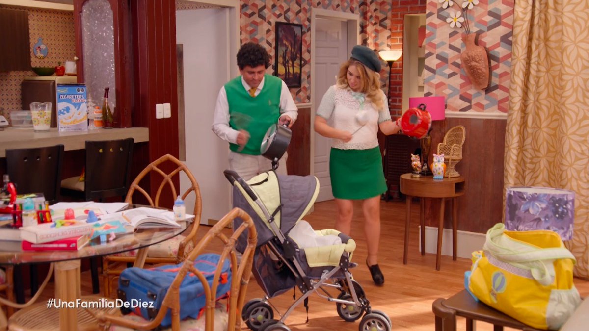 ¿Quién quiere un despertador así en sus casas? #UnaFamiliaDeDiez