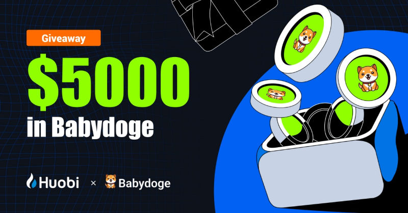 HTX_Global's tweet photo. $5,000 Giveaway!

#Huobi celebrates #BabyDogeCoin's burn mechanism &amp; #BabyDogeSwap TVL crossing ShibSwap TVL!

Enter:
🔹Follow @HuobiGlobal @babydoge

🔃 RT  &amp; Tag 2 friends 

✅  Fill in this form