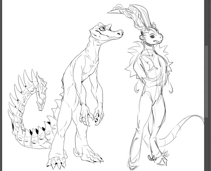 My incapability to ever finish a ref for my fursona, I swear its been 2 years now since I've created a finished ref of him 