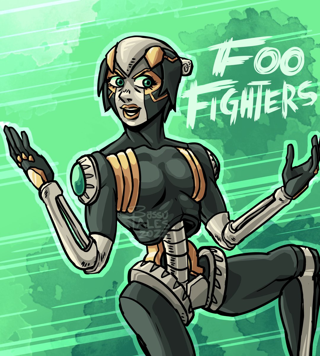 Ya me termine de ver la Jojos, queria dibujar a Foo Fighters porque me baitio, parecia waifu material :(

Me gusta mucho el tropo de personaje "artificial" buscando su identidad, bien hecho Araki.