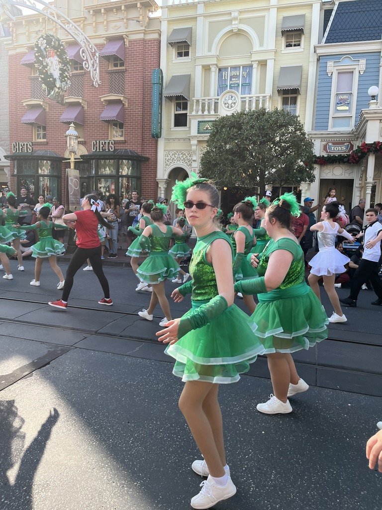 TriadHighSchool's tweet photo. Without Limits Special Olympics Cheer Team were fortunate enough to perform at "Dance the Magic" at the Magic Kingdom. We are so proud and happy for Triad students, Delrae and Tobi, to have the opportunity to be a part of the parade down Main Street at the Magic Kingdom. https://t.co/N9dR55wTci