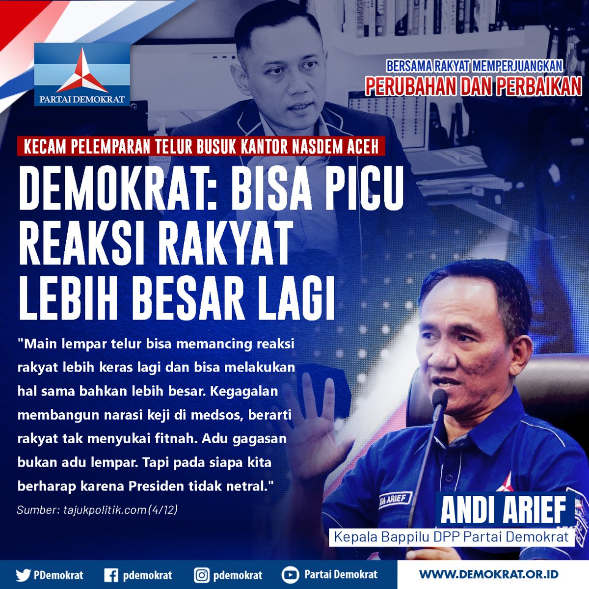 Partai Demokrat tweet media