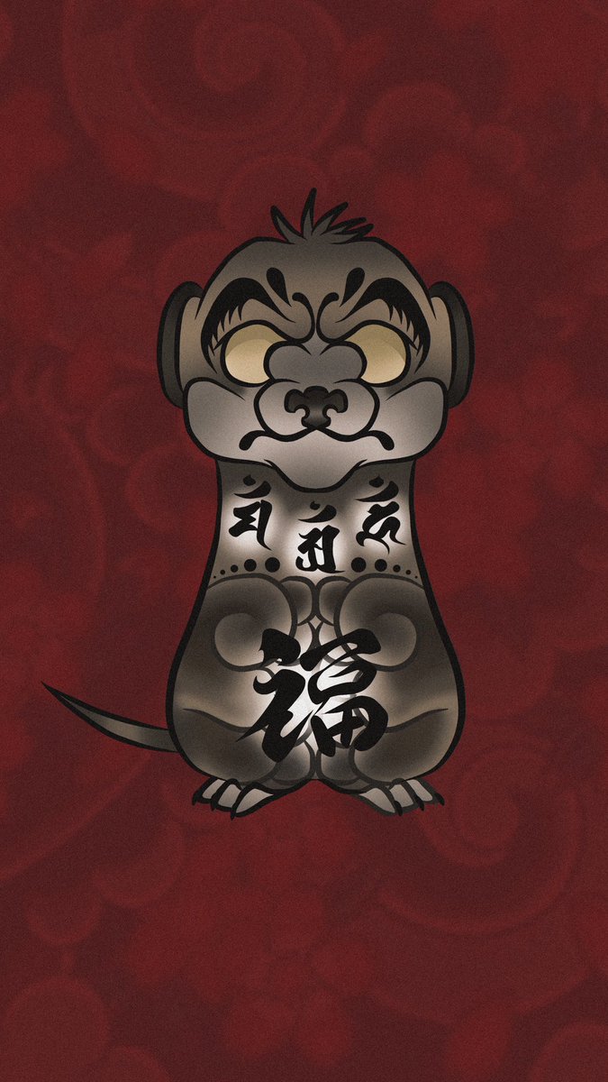 M_chay_s's tweet photo. #ミーヤキャット #ステッカー #イラスト #動物 #だるま #DARUMA ＃和彫り #sticker #Suzuri #アクリルキーホルダー #アクキー #販売中 #梵字 ＃鴉彫り https://t.co/6c2BaQbcOY
