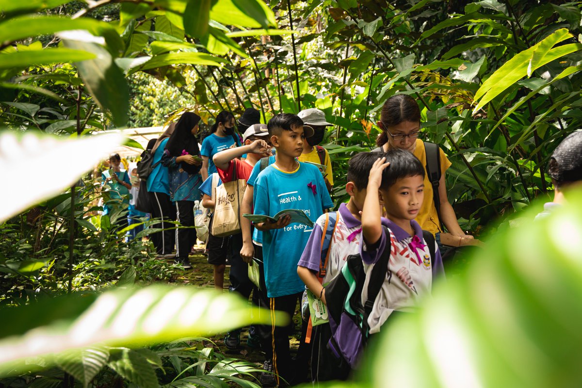 Our final #WorldChildrensDay event this year took place at the Rainforest Discovery Centre in Sandakan, Sabah!

Children engaged in many nature-related activities including bird watching and a forest tour. <a href="/myUNICEF/">UNICEF Malaysia</a>  National Ambassador <a href="/LisaSurihani/">Lisa Surihani</a> joined the celebrations 💙