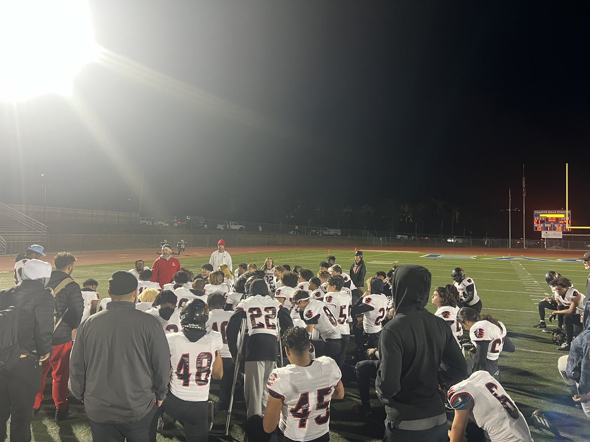 I am so proud of this team, the coaches and the families.  It was such a great season. Go Eagles!!! #EaglePride #CIFChamps