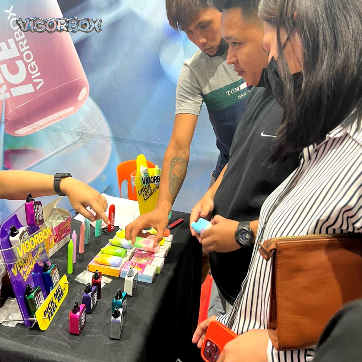 vigorbox's tweet image. Recap of the Vigorbox x PVX2022, huge thanks to those who came to participate🥳🇵🇭

#vape #vapelife #vapecommunity #vapenation #vaping #vapeporn #vapeon #vapefam #vapor #vapers #vapeshop #vapetricks #vapelyfe #Philippines #pvx2022 #vapefair #vigorbox