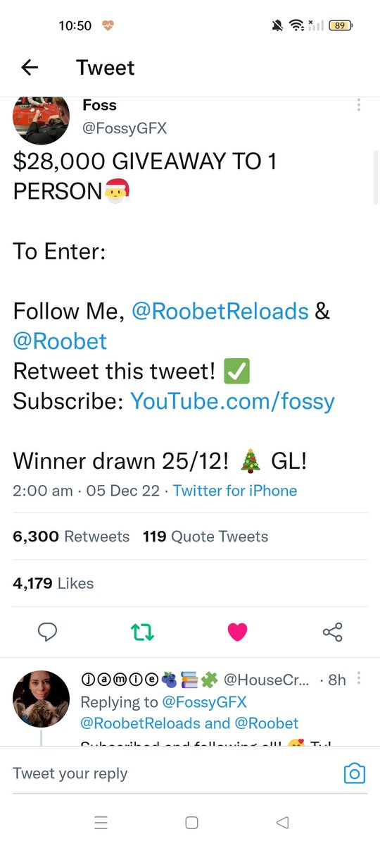 MasterYaps's tweet photo. @FossyGFX @RoobetReloads @Roobet Manifesting 🍀🍀🍀🍀🍀🍀 https://t.co/kQhbD64yAF