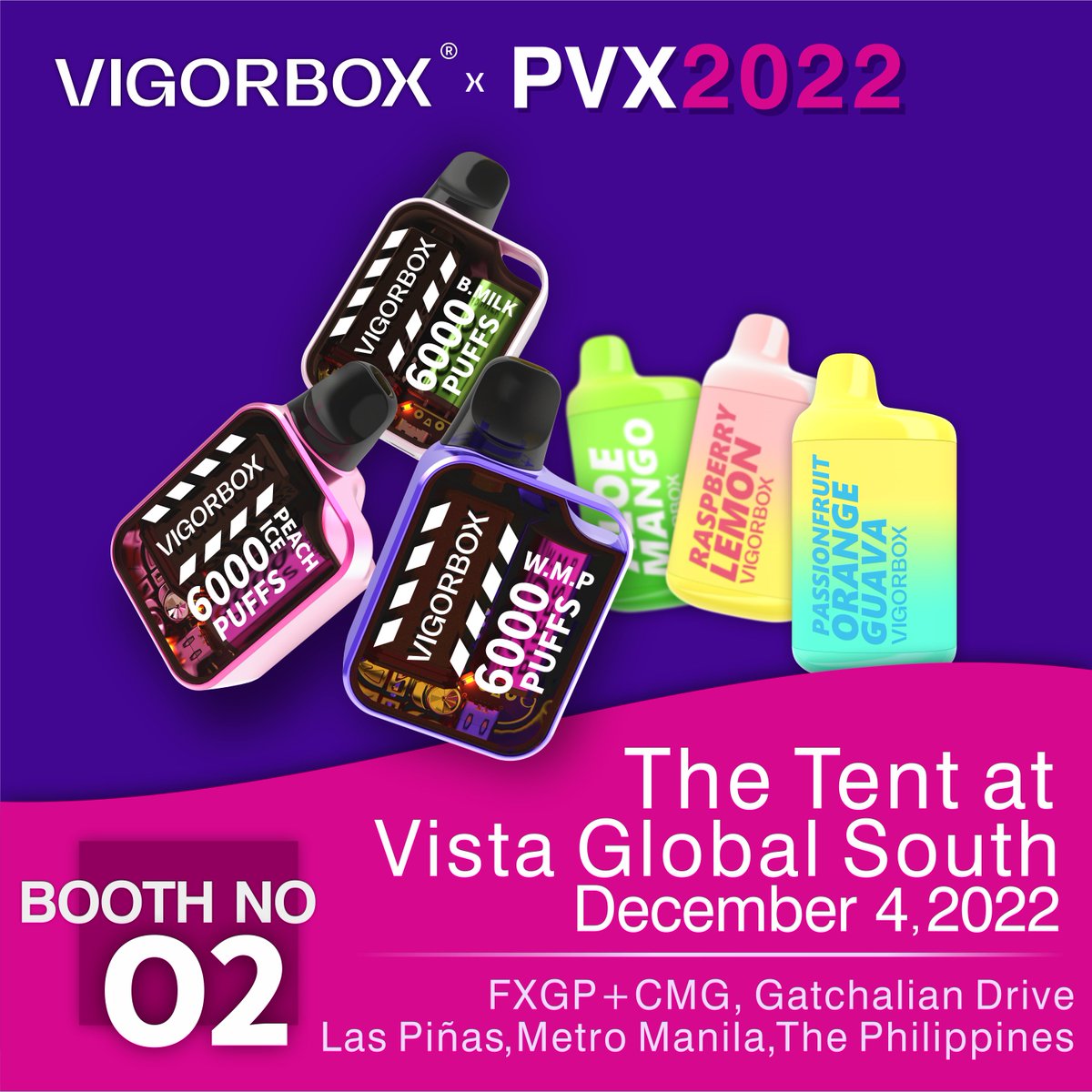 vigorbox's tweet image. Recap of the Vigorbox x PVX2022, huge thanks to those who came to participate🥳🇵🇭

#vape #vapelife #vapecommunity #vapenation #vaping #vapeporn #vapeon #vapefam #vapor #vapers #vapeshop #vapetricks #vapelyfe #Philippines #pvx2022 #vapefair #vigorbox