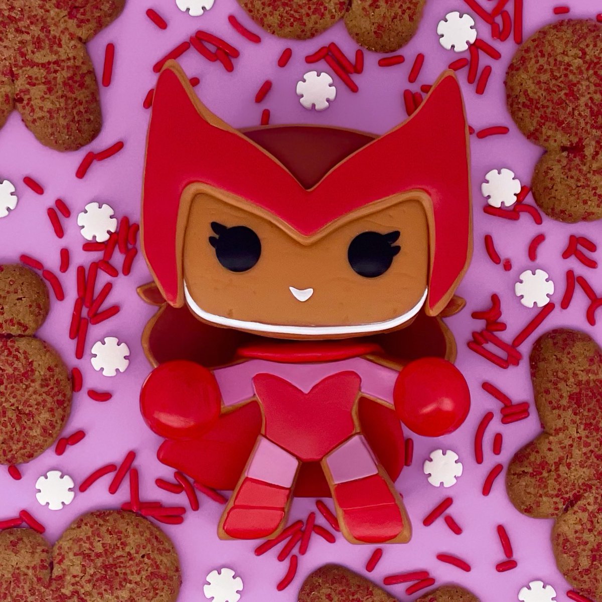 Funko Photo A Day Challenge: #NationalCookieDay 
.
Gingerbread Scarlet Witch // Marvel
@OriginalFunko @Marvel 
#FunkoPhotoADayChallenge 
#FunkoFunatic
#FOTW