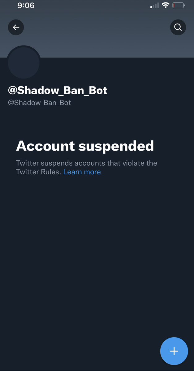 NerdNationUnbox's tweet photo. Why is the @shadow_ban_bot suspended? @elonmusk https://t.co/styNzUb37H