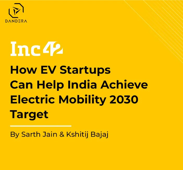 ElectricDandera's tweet photo. Read to know about the future landscape of EVs in India, the challenges, the opportunities and the way ahead at https://t.co/n9azft42C6
#electricvehicles #inc24 #EVbusiness #EVopportunity #Dandera https://t.co/RZyLjeYDyV