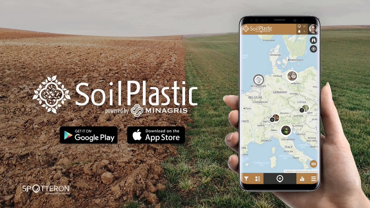 To celebrate #WorldSoilDay2022, we are very excited to announce the launch of our new citizen science mobile app: Introducing SoilPlastic!

Next time you're on a walk, help scientists by sharing records of plastics present in soils - find out more here: tinyurl.com/4kvxyfvd