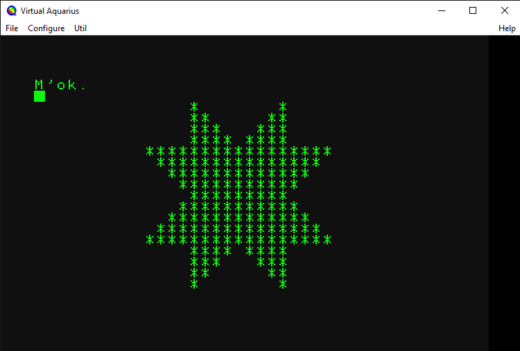 AquariusRevival's tweet photo. https://t.co/S58sB3d7kk #MattelAquarius #MeanwhileInKy #AnalogProgramming #RetroProgramming #ArsGratiaArtis #CyanDumpsterFireOfLove @Logiker464 @loudscotsbloke @jimblimey @RetroBC_Pete :D https://t.co/xkDSUzQDmD