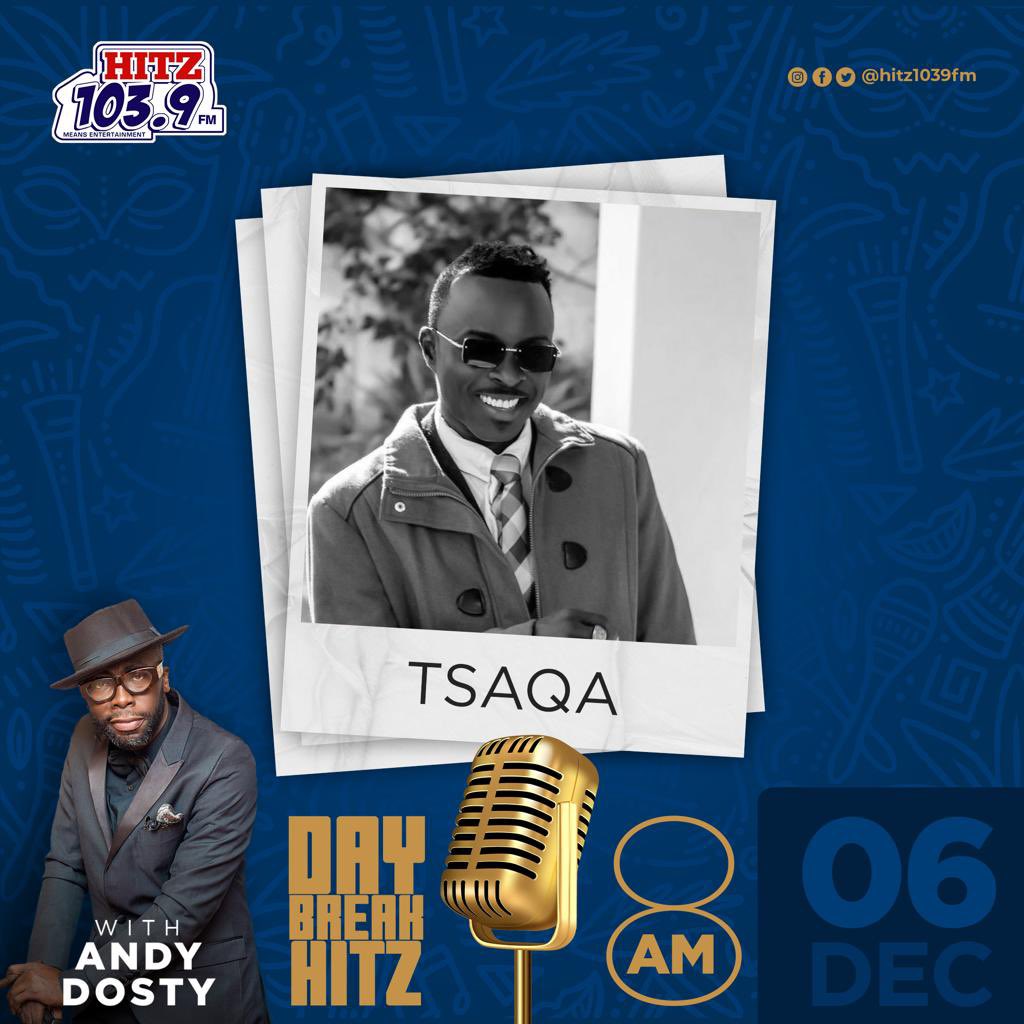 TsaQa_Official's tweet photo. Day break Hitz with my Godfather @andydosty 🙏🏽🙏🏽 on @Hitz1039FM Tomorrow 8:00 am sharp ⚡️⚡️⚡️ #TsaQa #Onaapo #Accrafunfooler #weDeyTogether #KeFestive #Pele #TheWhiteLotus #FortniteChapter4 https://t.co/3TydIcudUg