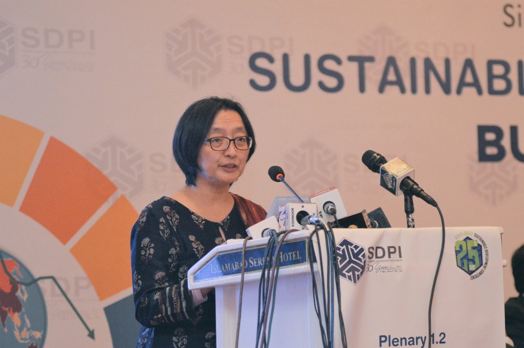SSWA_UNESCAP's tweet photo. The Sixth South & #SouthWest Asia #SDGForum & 25th #SDC2022 Plenary session
Remarks by Ms. Mikiko Tanaka, Head @SSWA_UNESCAP
This #6SDGF is significant due to challenges that subregion is facing & calls for subregional partnerships & cooperation
@SDPIPakistan @UNESCAP @RajanRatna https://t.co/LkIqdcpyZz