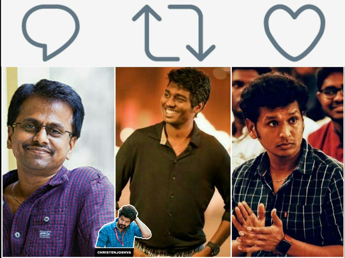 IndianBoxfice's tweet photo. Your favorite Director ? 

#ARMurugadoss | #Atlee | #LokeshKanagaraj https://t.co/ybgkJla83m