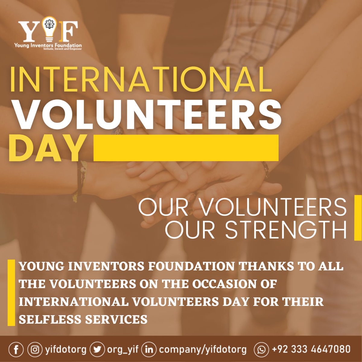 org_yif's tweet photo. #volounteer
#volounteerday
#internationalvolounteerday
#Younginventorsfoundation https://t.co/pUykNX25LN
