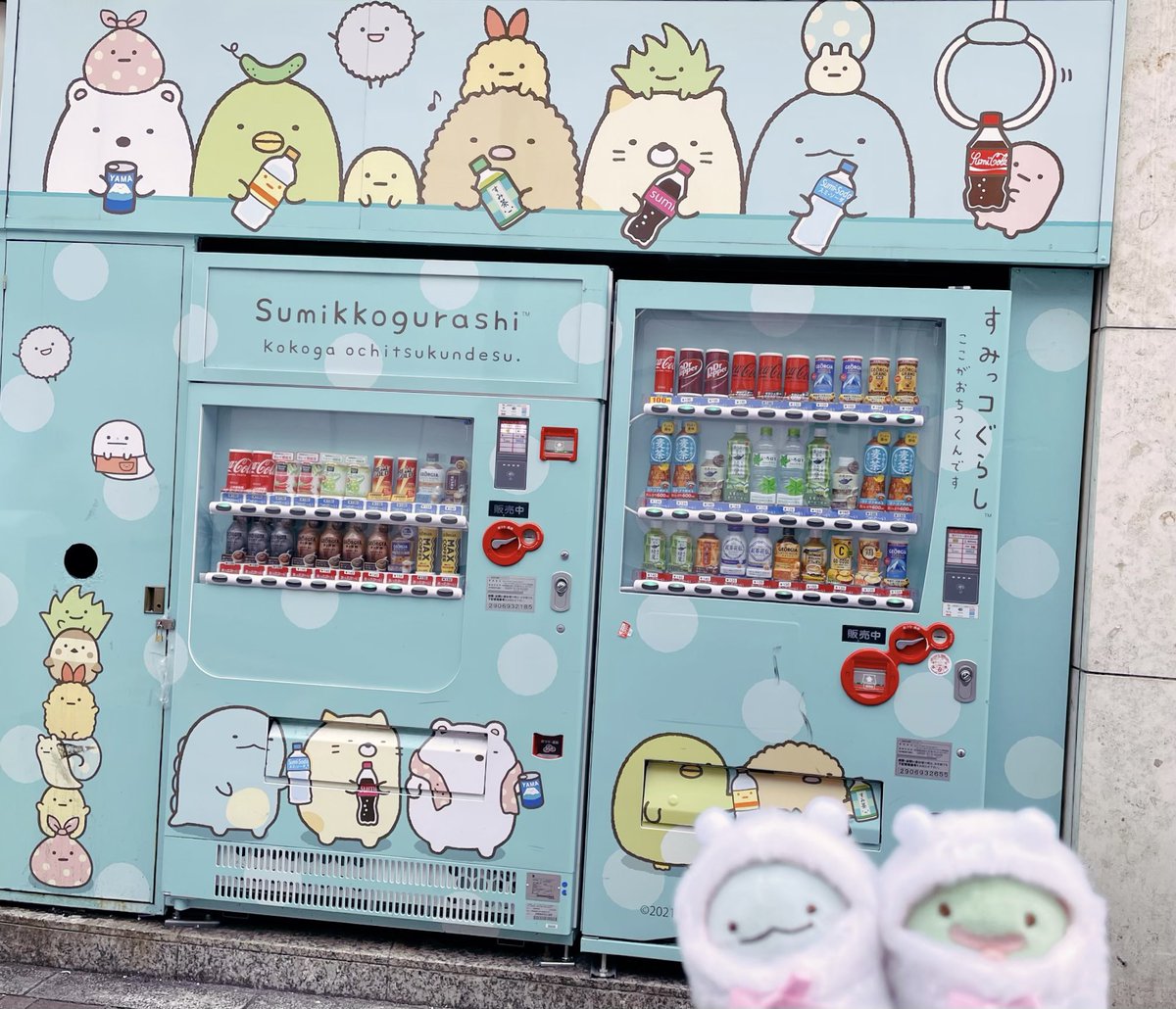 自販機も中もすみっコ愛溢れる
✨ヤマシロヤさん✨
上野に来たら外せない場所なんです🙌 