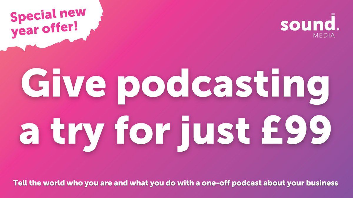 Sound Media tweet media