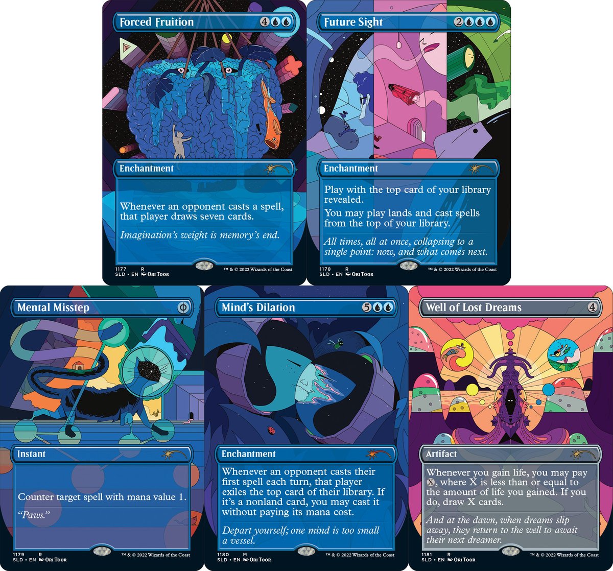 secret lair 精神的つまづき　 foil Secret Lair】 『The Meaning of Life, Maybe』が公開されました