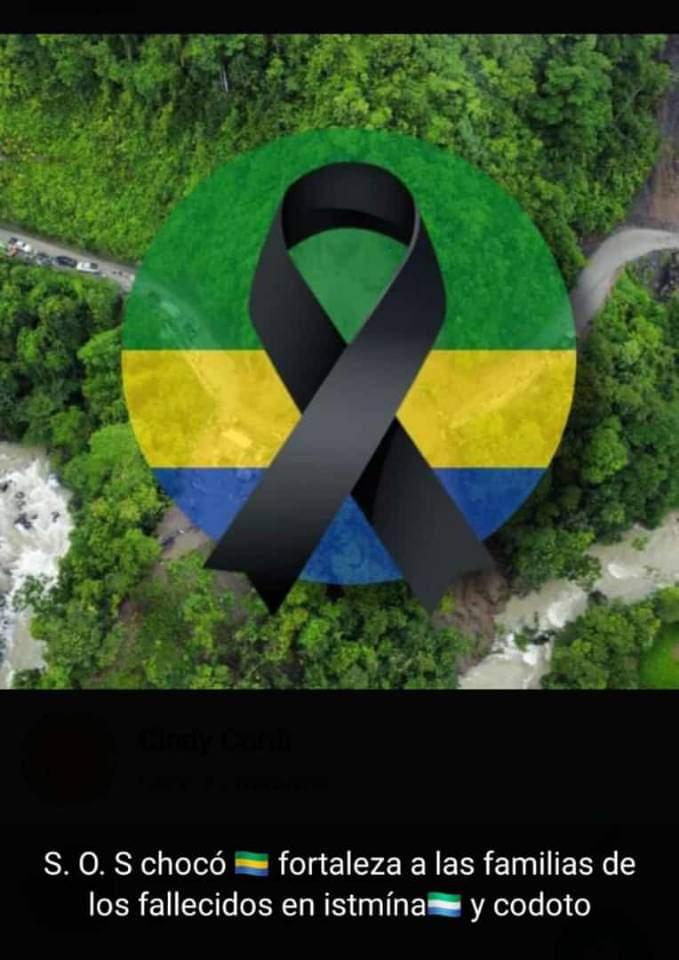 ChaverraAmir's tweet photo. El Chocó hoy se encuentra de luto,mi solidaridad para las familias de los fallecidos en el accidente del bus de Arauca,en la viá Quibdó-Risaralda.Paz en sus tumbas. https://t.co/hSvZAdd3vz