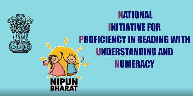#NIPUNBharat launched for proficiency in reading with understanding and numeracy for performing basic operations.

Watch the Launch Video : bit.ly/NIPUNBharat-La…