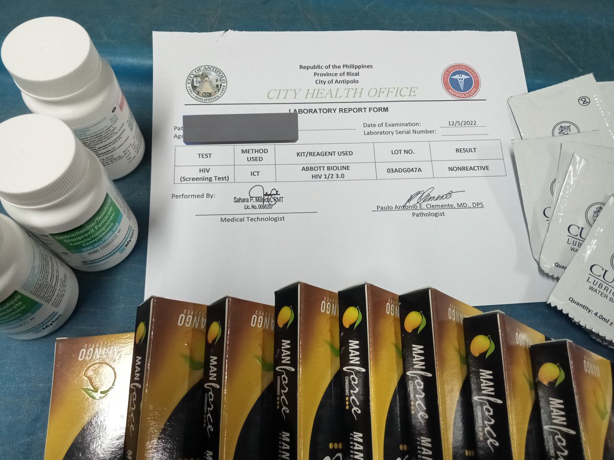 Marky0819's tweet photo. Thanks City Health Office antipolo 💞  Prep😘  stock Ng Condom at lube 💞
Special thanks to my Dad @PrepCm1 sa palaging pag aasikaso sakin 💞😊

#alwaysKnowYourStatus
#FreeLubeAndCondom
#FreePrep
#FreeHIVtest https://t.co/mmXihcvBul